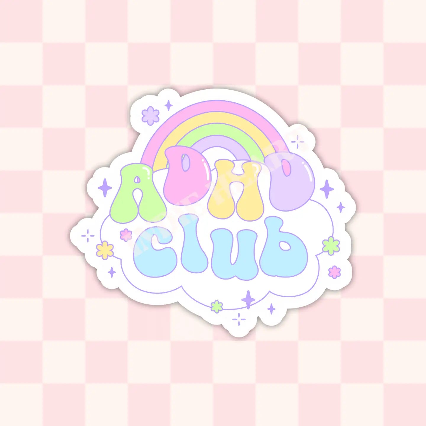 ADHD Club / sticker