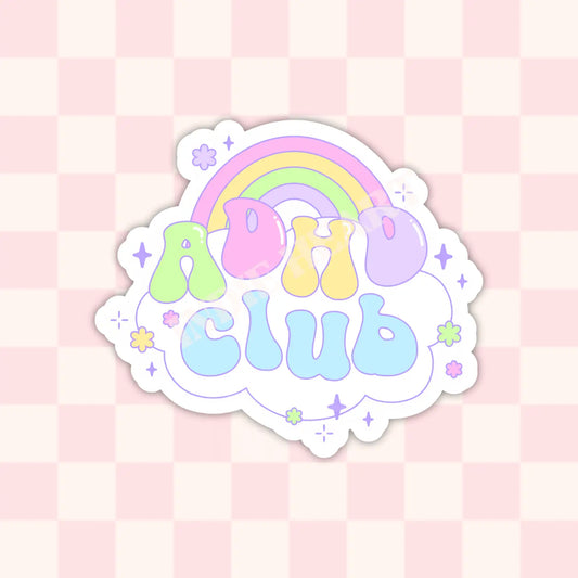 ADHD Club / sticker