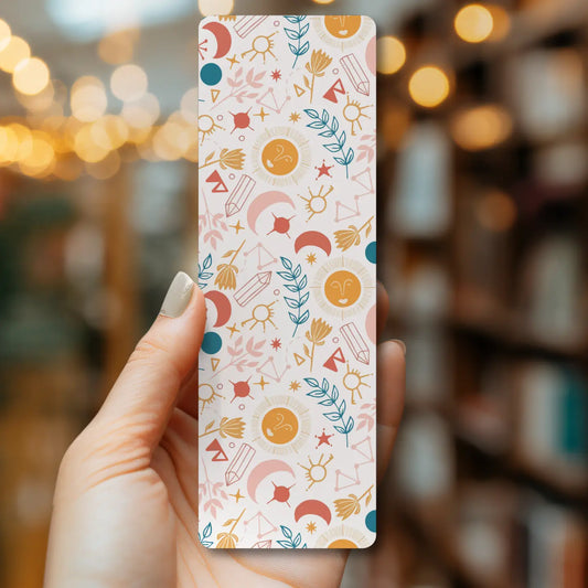 Crystals & Flora / bookmark