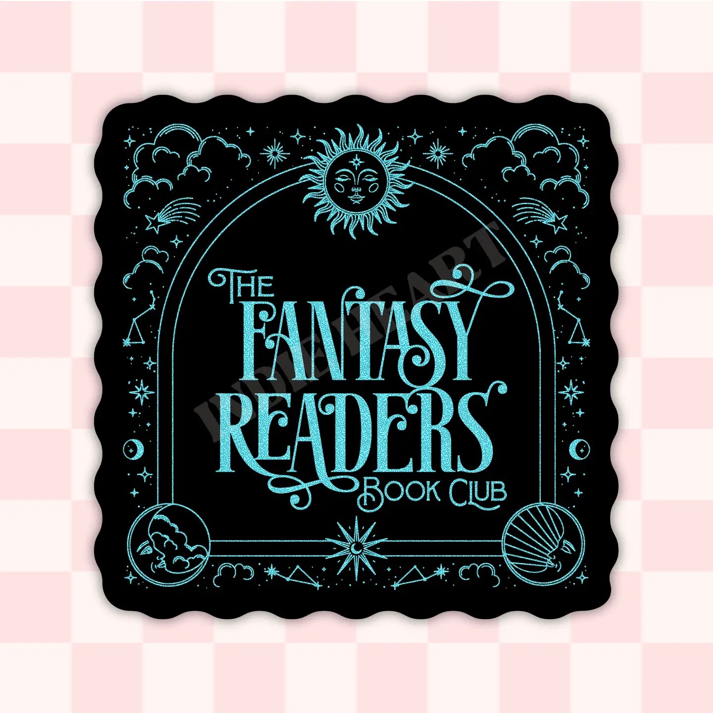 Fantasy Reader / sticker