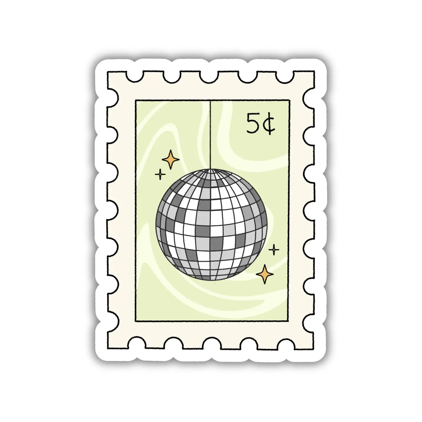 Disco Stamp / sticker