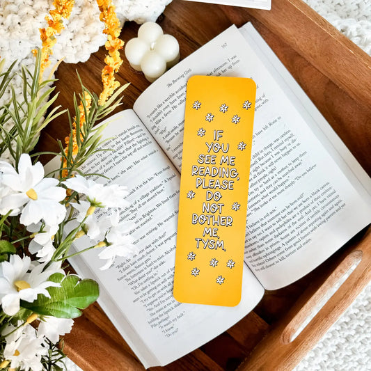 Do Not Bother Me / bookmark