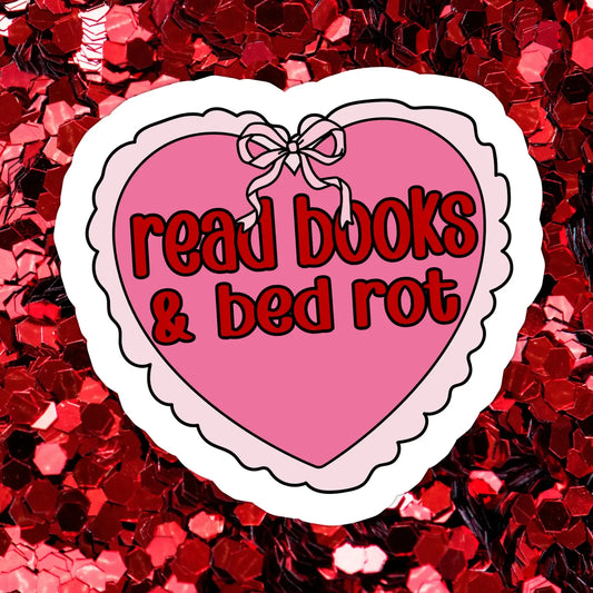 Read & Bed Rot / sticker