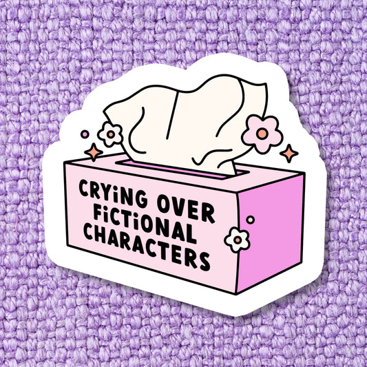 Crying Pink / sticker