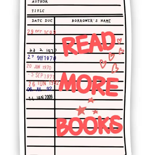 Read More Books / sticker