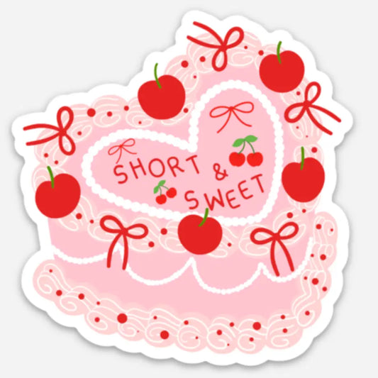 Short & Sweet / sticker