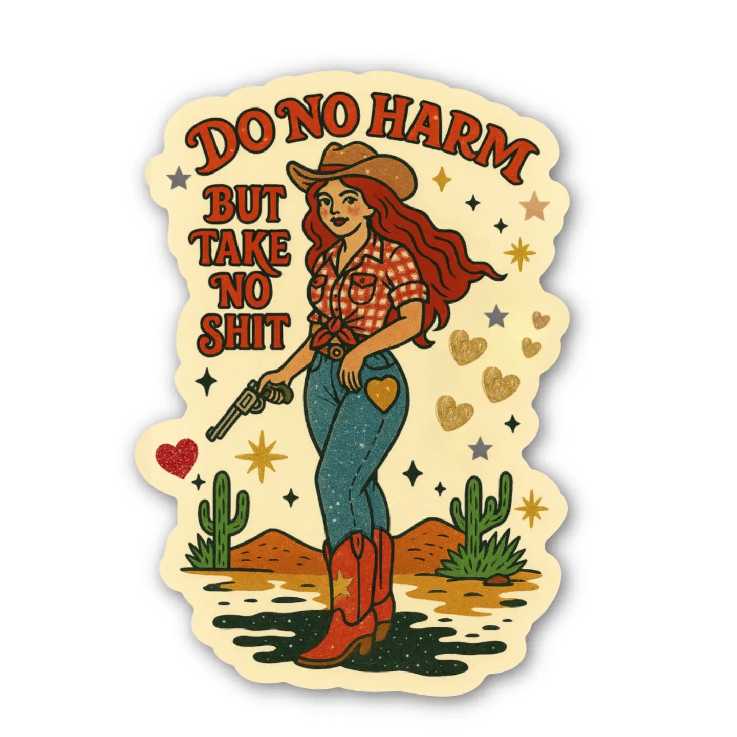 Take No Shit / sticker