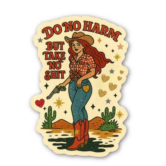 Take No Shit / sticker