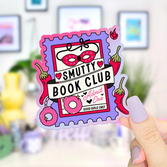 Smutty Book Club  / sticker