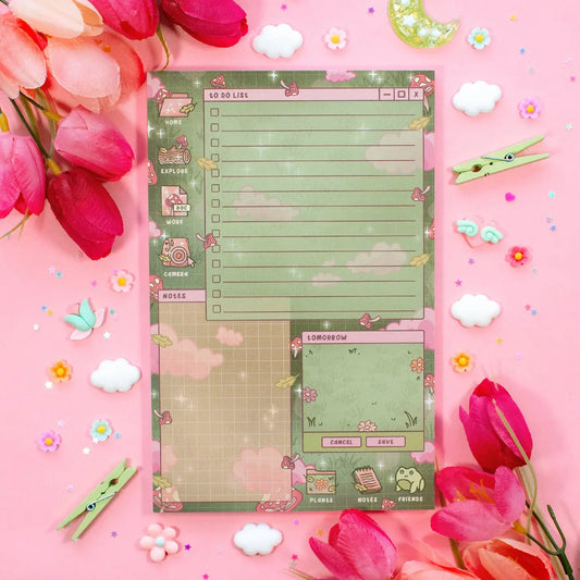 Cottagecore Planner Pad