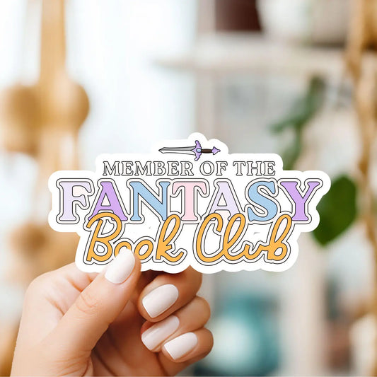 Fantasy Book Club / sticker
