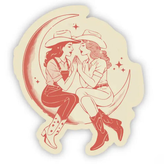 Cowgirls / sticker
