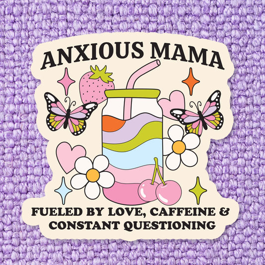 Anxious Mama / sticker