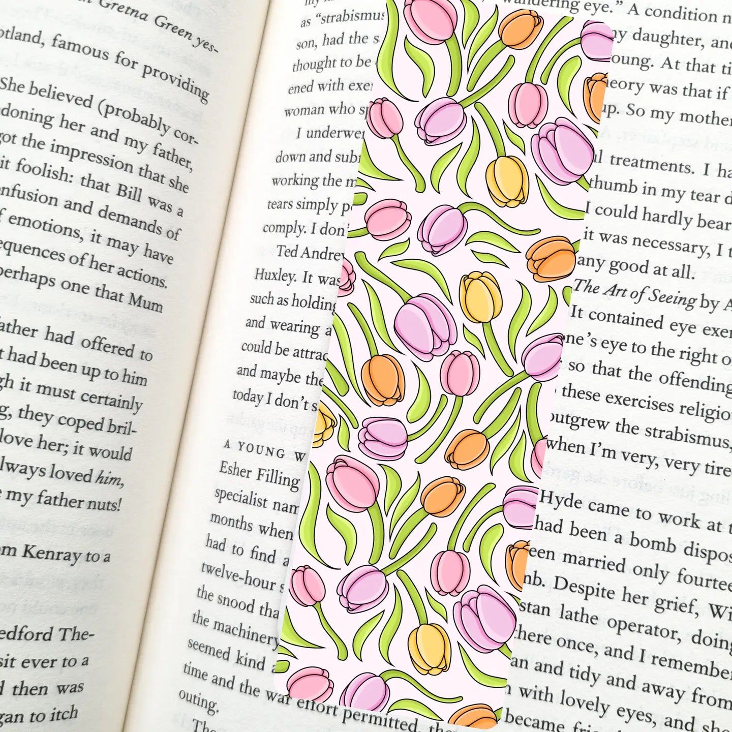 Tulips / bookmark