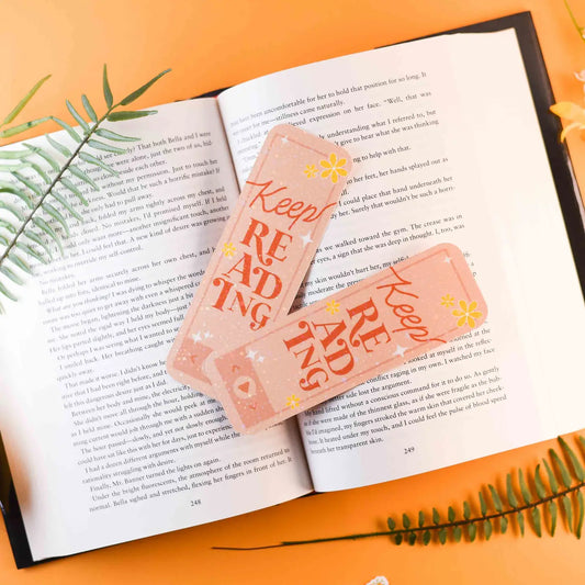 Keep Reading / holographic bookmark
