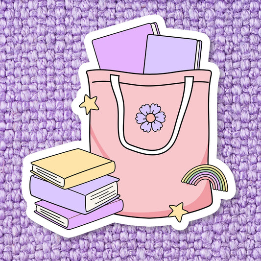 Book Tote / sticker