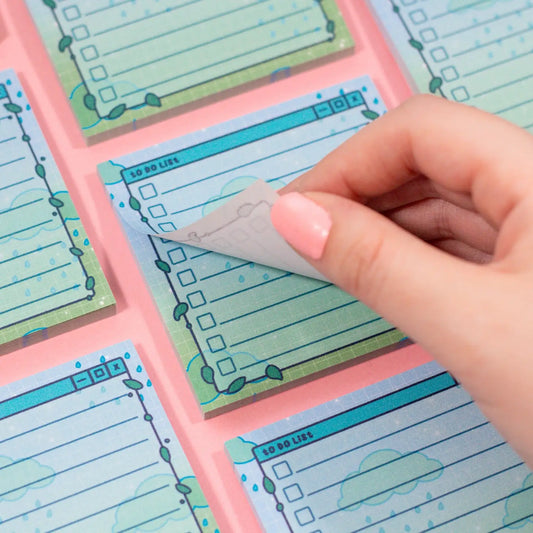 Rainy Day Sticky Notes