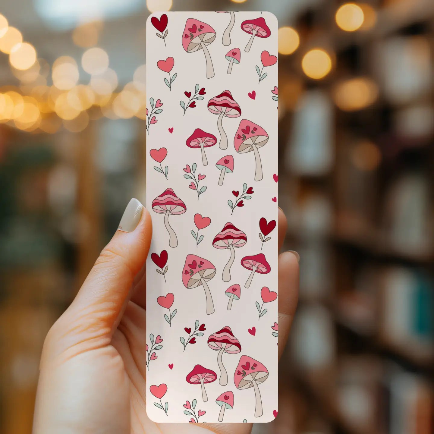 Mushroom Love / bookmark