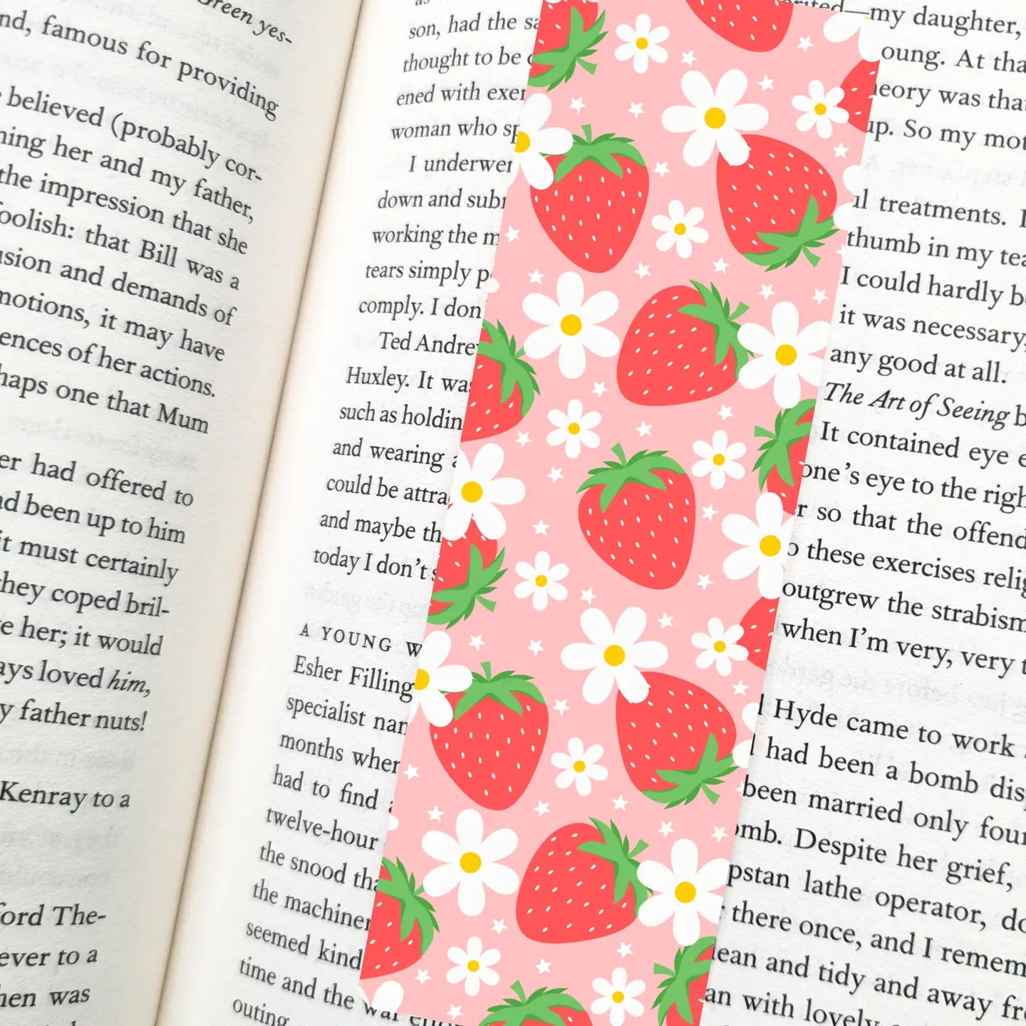 Strawberry Season / bookmark