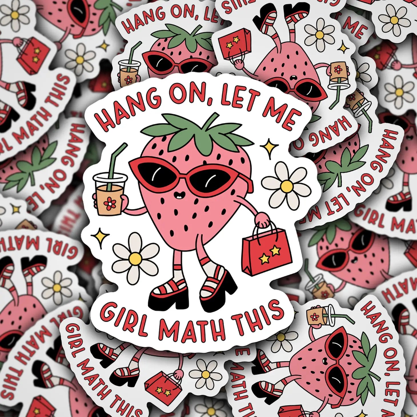 Girl Math / sticker – Wildflower Fiction
