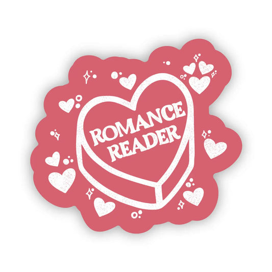 Pink Romance Reader / sticker