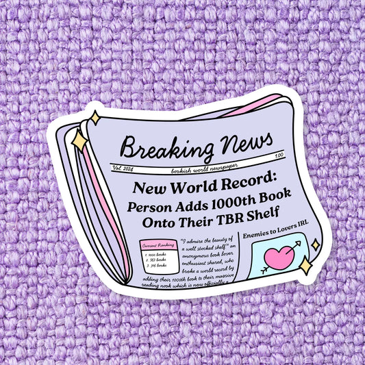 Breaking News / sticker
