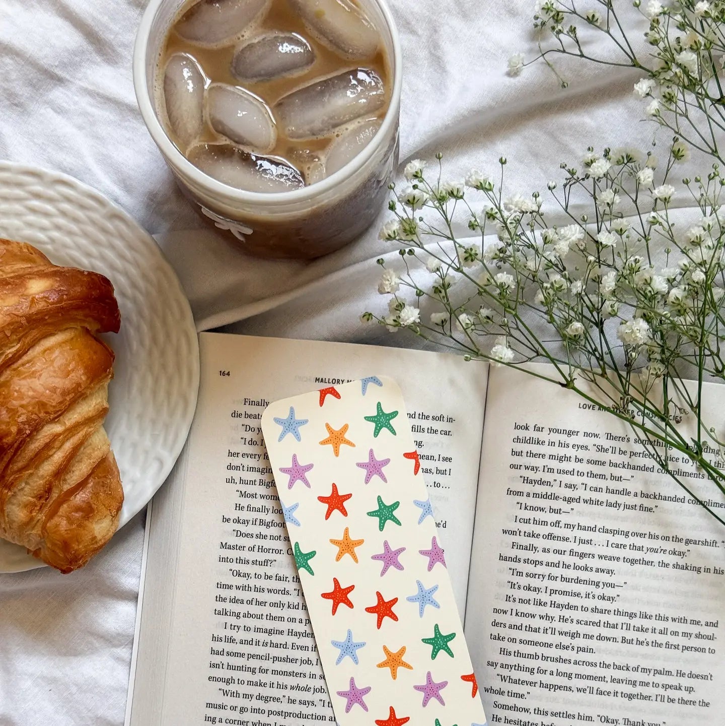 Seastar Kisses / bookmark