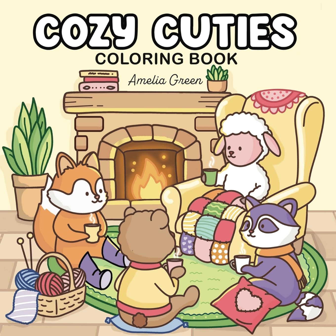 Cozy Cuties / coloring book