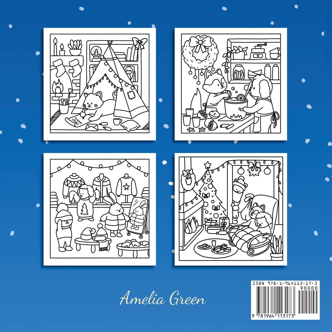 Cozy Winter / coloring book