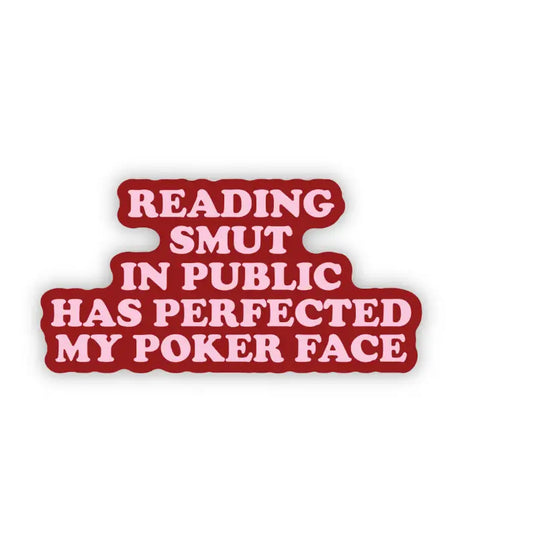 Poker Face / sticker