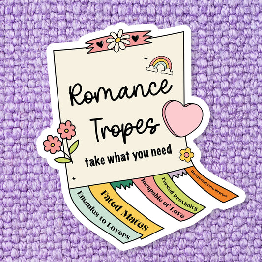 Take One Romance Trope / sticker