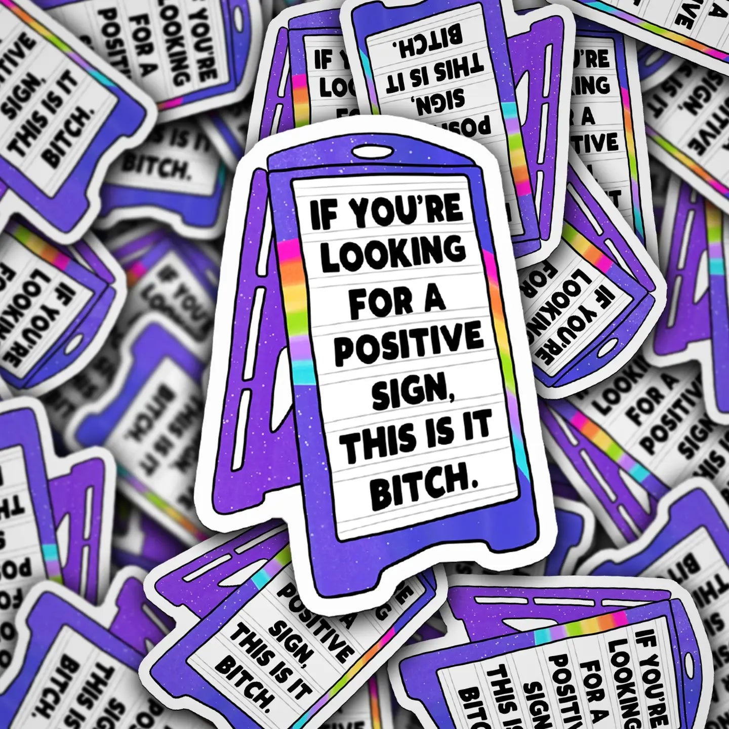 Positive Sign / sticker