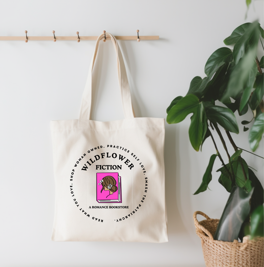 Wildflower Fiction Book Tote