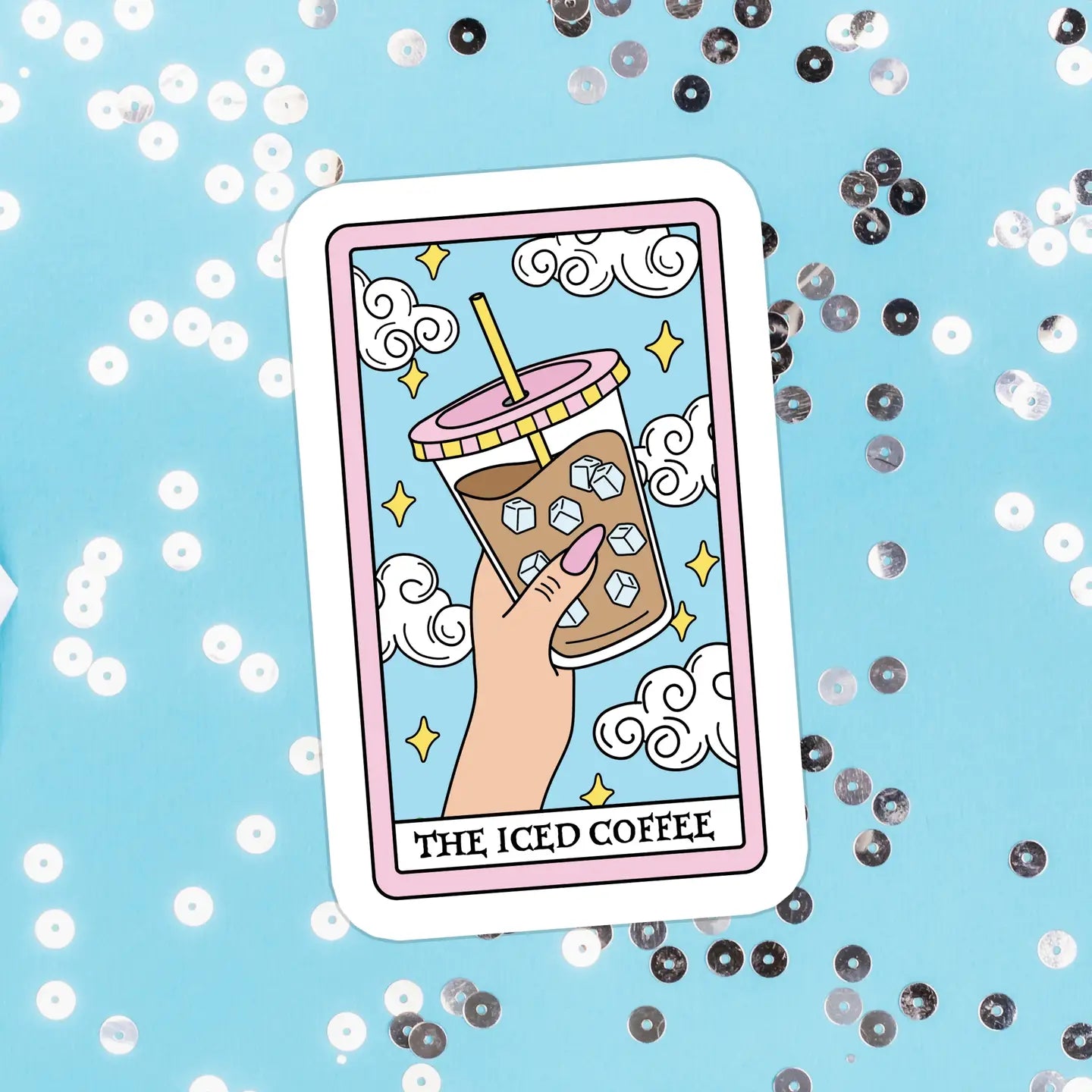 The Iced Coffee Tarot / sticker