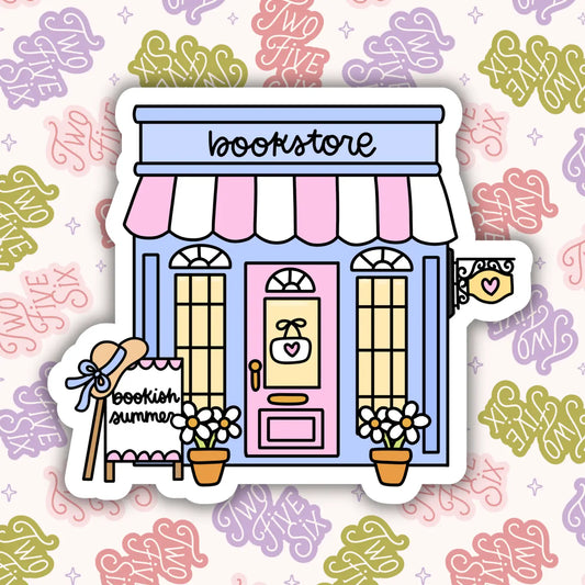 Cutie Little Bookstore / sticker