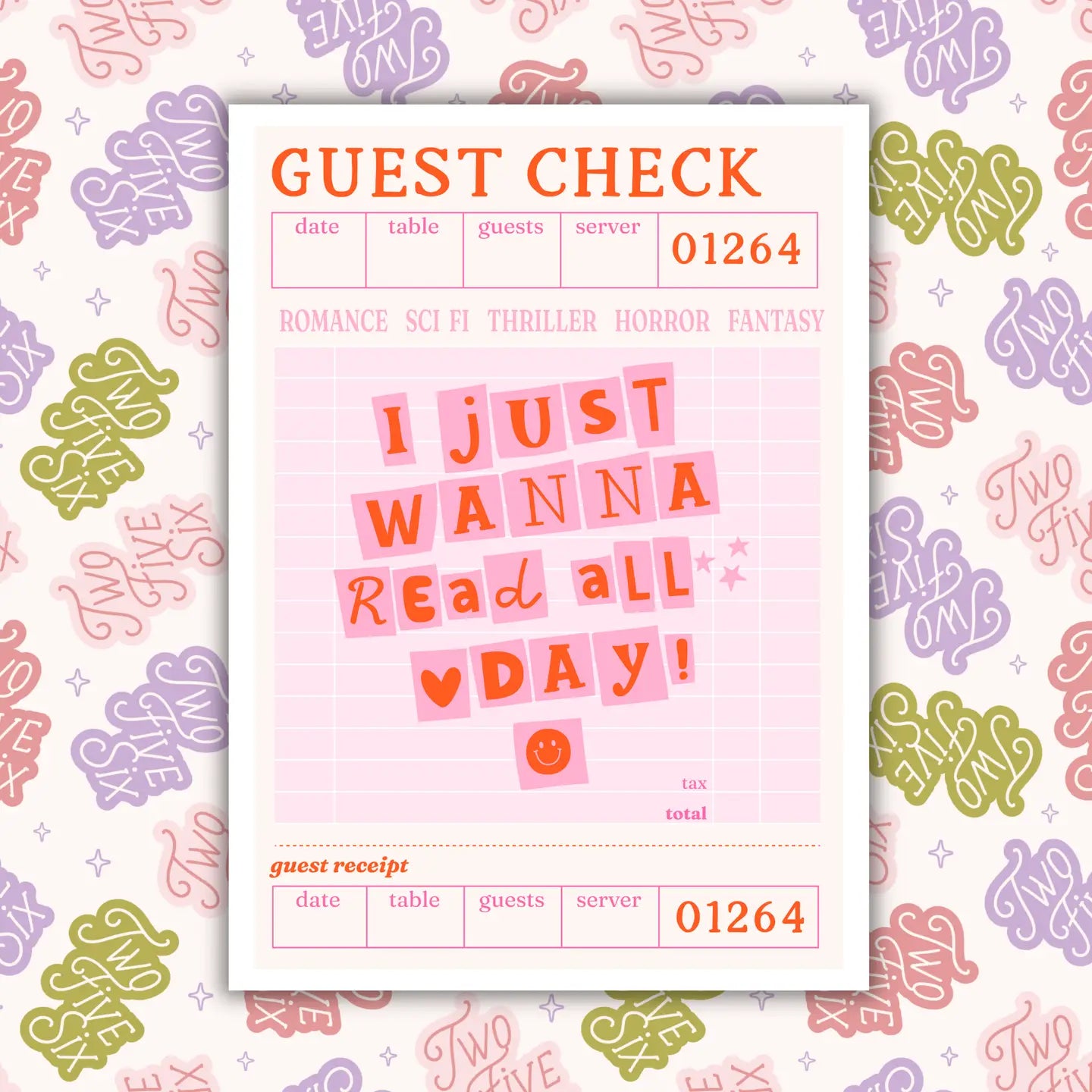 Guest Check / sticker