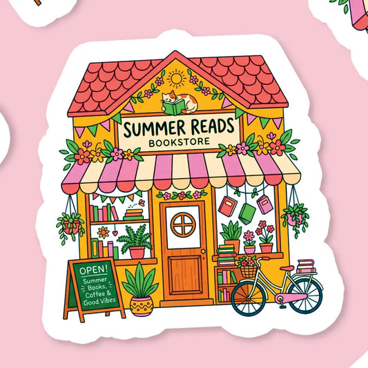 Summer Bookstore / sticker