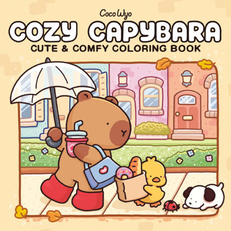 Cozy Capybara / coloring book
