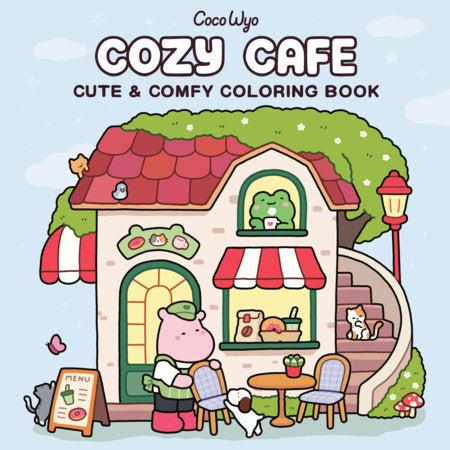 Cozy Cafe / coloring book