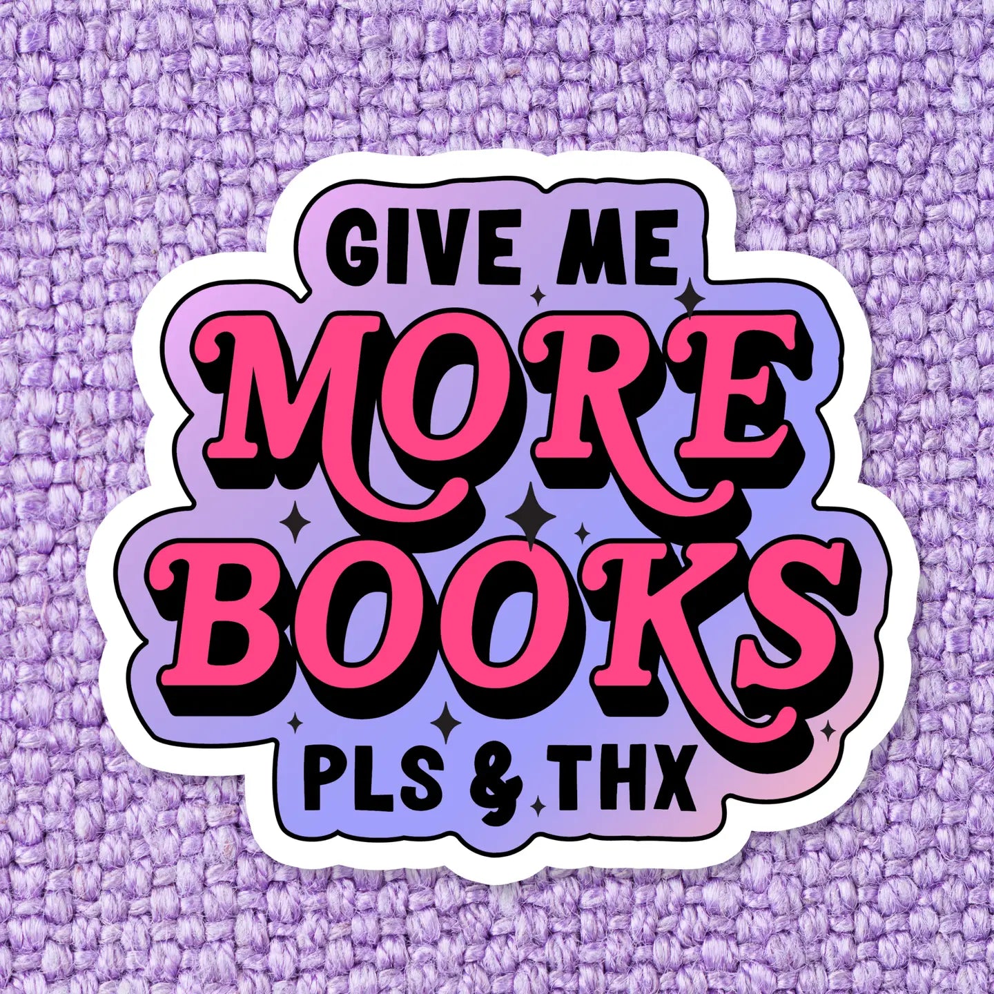 pls & thx / sticker