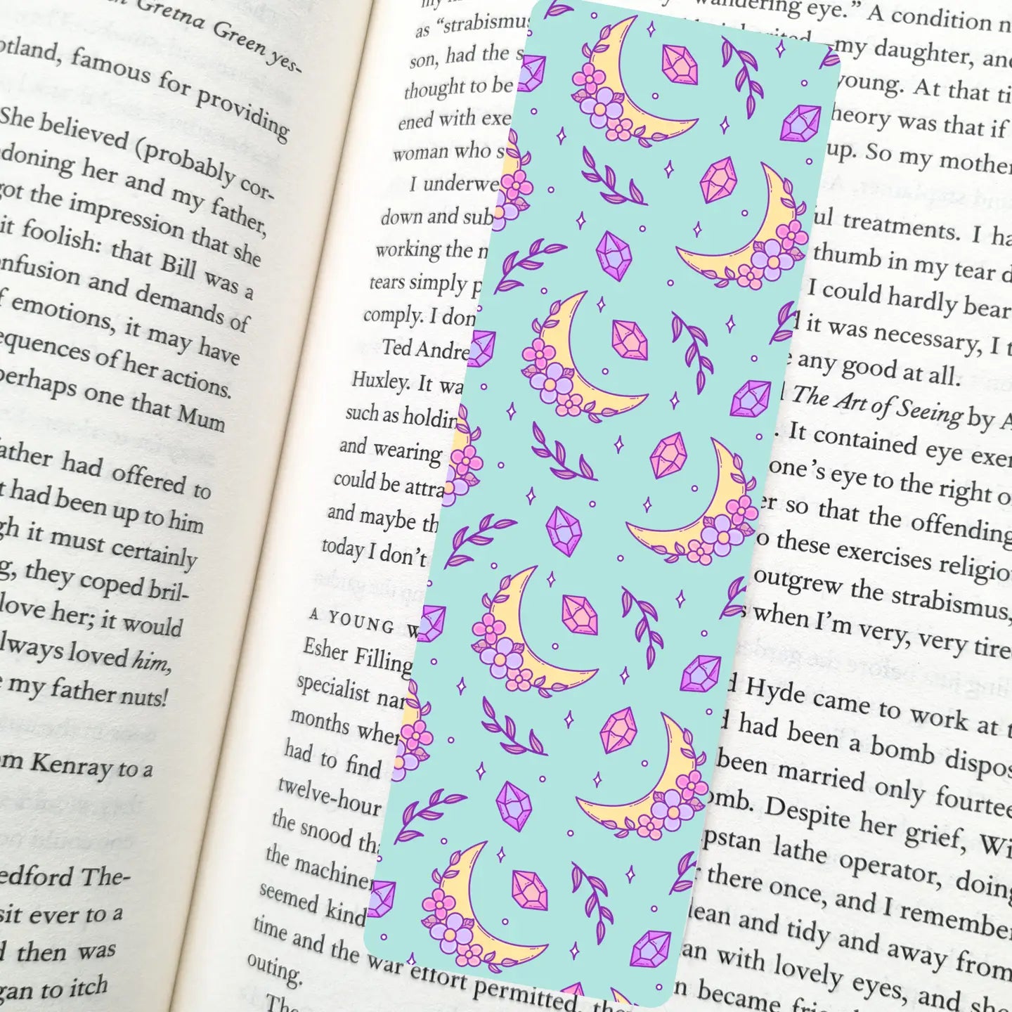 Crystals & Moons / bookmark