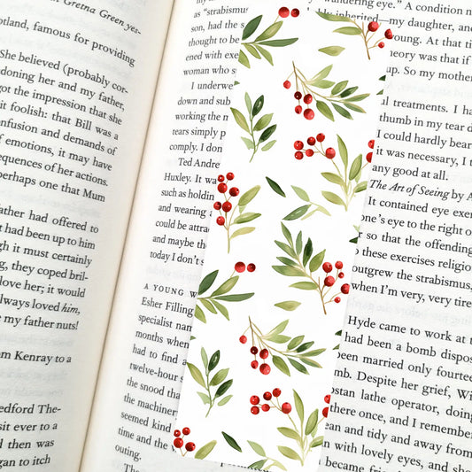 Holly Berry / bookmark