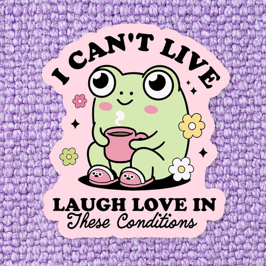 Live Laugh Love / sticker