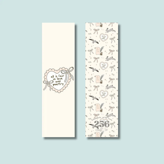 All is Fair / bookmark