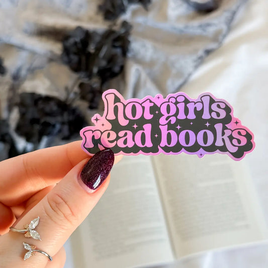 Hot Girls Read / sticker