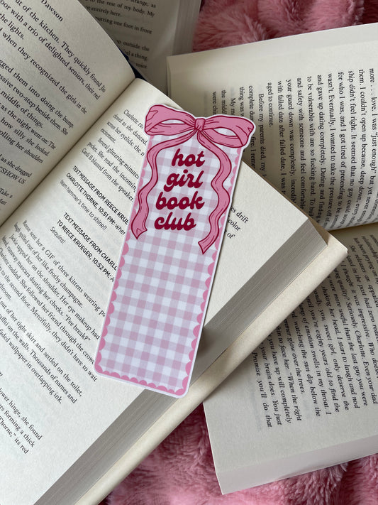 Hot Girl Book Club / bookmark