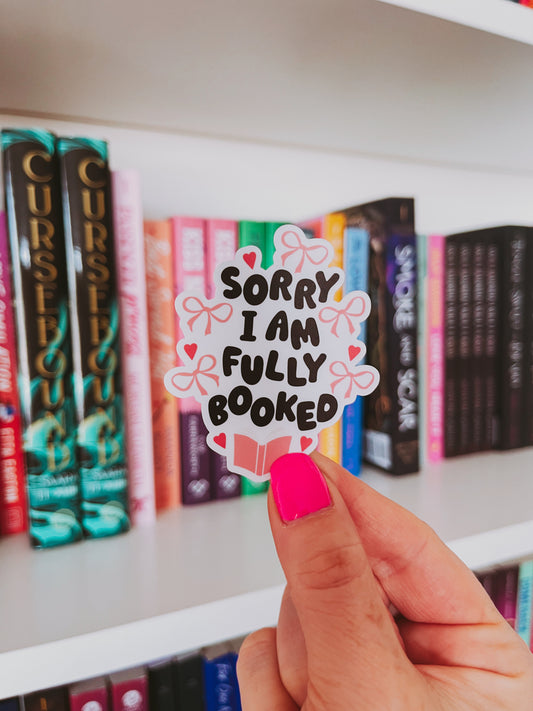 Fully Booked / sticker