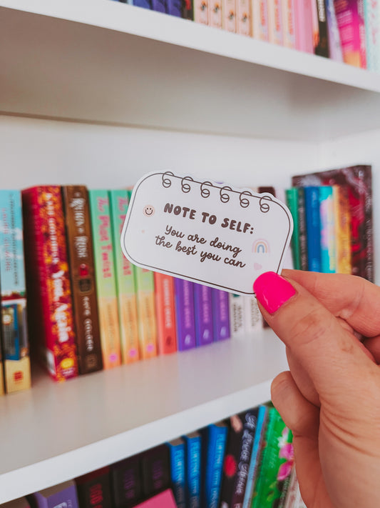 Note to Self / sticker