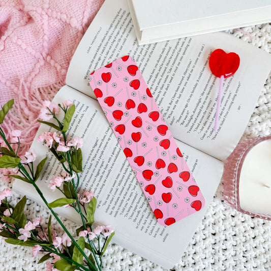 Heart Lollies / bookmark