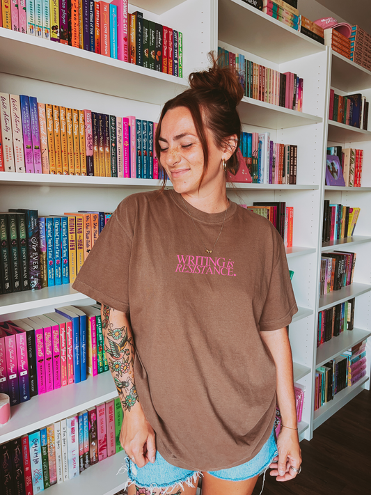 Writing is Resistance / t-shirt